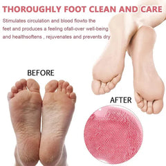 Soft Silicone Bath Body Scrubber for Shower & Foot Cleaning