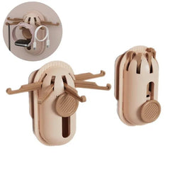 Modern Foldable Wall Hook Bracket – No-Drill Self-Adhesive High Load  ( Pack of 2 )
