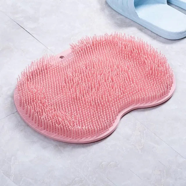 Soft Silicone Bath Body Scrubber for Shower & Foot Cleaning