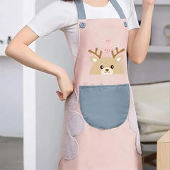 Waterproof Kitchen Apron for Women